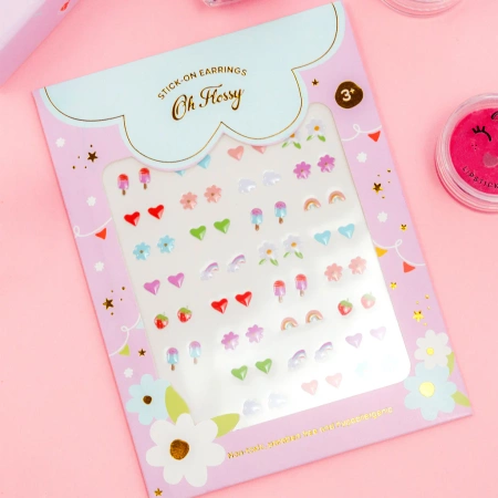 Oh Flossy, Kids’ Stick-On Earrings