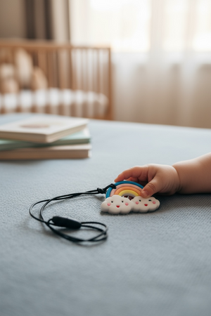 Jellystone, Sensory Chew Necklace – Cloud