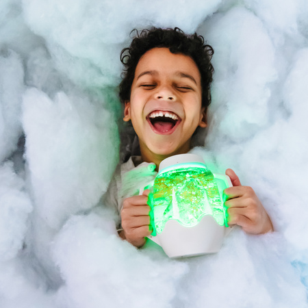 Glo Pals, Sensory Play Jar- Cozy Cloud