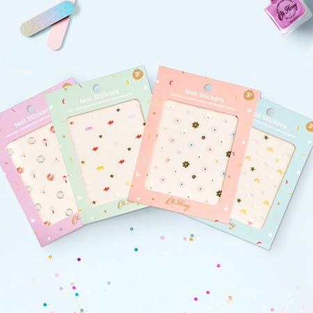 Oh Flossy Nail Stickers FLOWERS