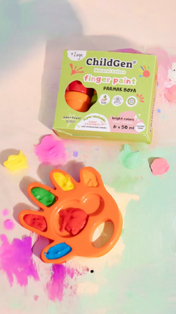 ChildGen Washable Finger Paint Set
