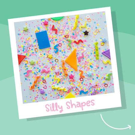 Glo Pals, Magical Sensory Jar Add-Ins, SHAPES