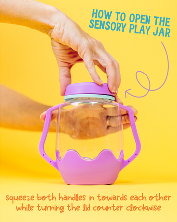 Glo Pals, Sensory Play Jar- Stardust