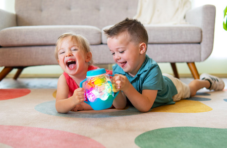 Glo Pals, Sensory Play Jar- Surf's Up