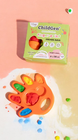 ChildGen Washable Finger Paint Set