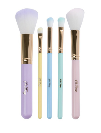Oh Flossy 5-Piece Rainbow Brush Set