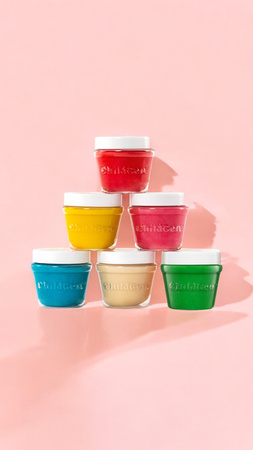 PLAY DOUGH JAR 6 PCS