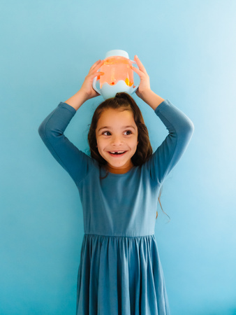 Glo Pals, Sensory Play Jar- Frosty Fun