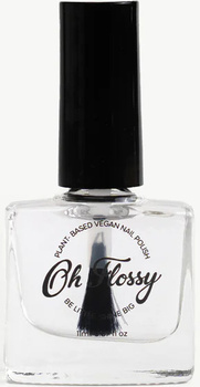Oh Flossy, Top coat Loyal – lakier nawierzchniowy dla dzieci, 12 ml, roślinna formuła, bezpieczny
