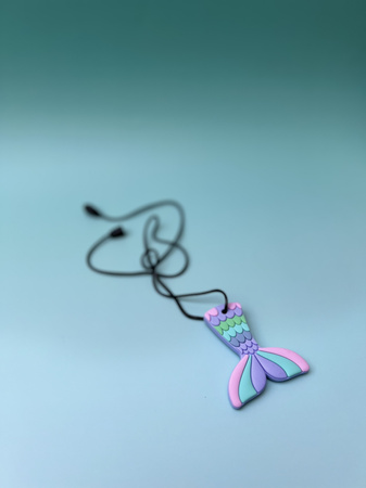 Jellystone, Sensory Chew Necklace – Mermaid Tail