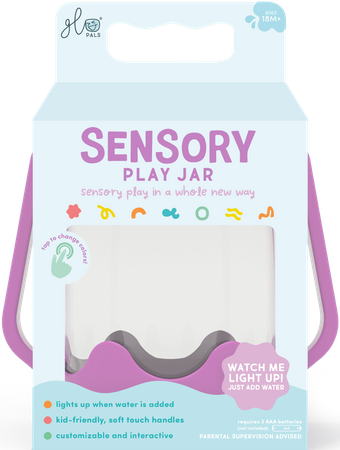 Glo Pals, Sensory Play Jar- Stardust