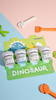 PLAY DOUGH ECOCUP 4 PCS - DINOSAUR