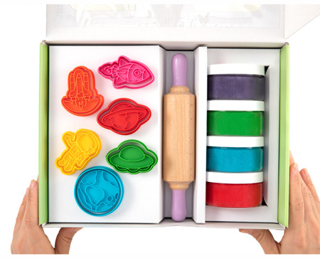 ChildGen Natural Playdough - SPACE Set