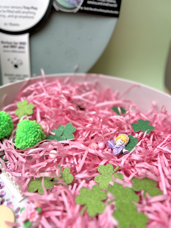 Jellystone, Zestaw sensoryczny Zaczarowany Ogród, wkład do tacki sensorycznej Play Tray