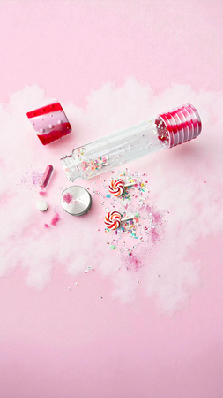 Jellystone, Sensoryczna butelka DIY Candyland Słodkości!