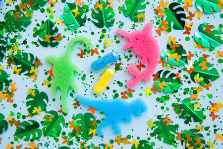 Glo Pals, Magical Sensory Jar Add-Ins, SAFARI