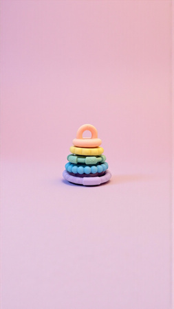 Jellystone, Silikonowa piramida, gryzaki krążki, GELATO