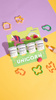 PLAY DOUGH ECOCUP 4 PCS - UNICORNS