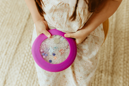 Jellystone, Peekaboo Sensory Bag GALAXY