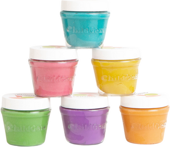 ChildGen Natural Playdough - Set of 6 colors PASTELS