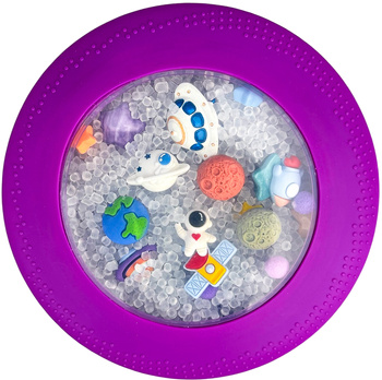 Jellystone, Sensoryczny dysk z figurkami A-Ku-Ku! Peekaboo, motyw Galaktyka