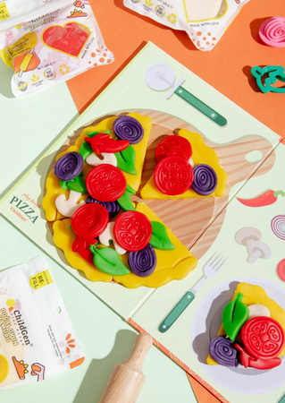 ChildGen Natural Playdough - Pizza Set