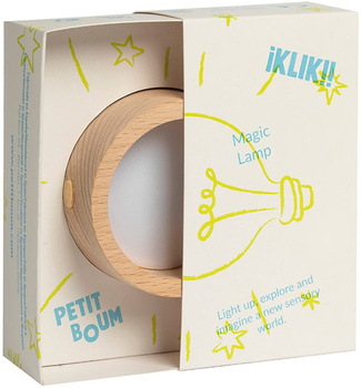 Petit Boum, Lampka sensoryczna LED Magic Light Base – podświetlenie do butelek sensorycznych, baza świetlna