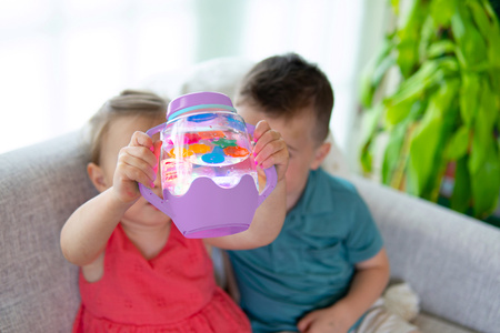 Glo Pals, Sensory Play Jar- Stardust