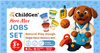 ChildGen, PAW PALS Bohater Max zestaw kreatywny 4 ciastoliny, foremki, mata Zawody - Praca