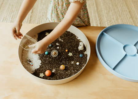 Jellystone, Zestaw sensoryczny Galaktyka, wkład do tacki sensorycznej Play Tray