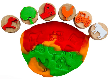 ChildGen Wooden Stamps- FARM