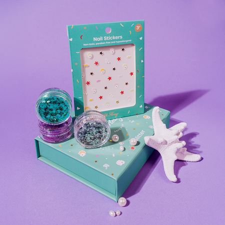 Oh Flossy Kids Under the Sea Glitter Set