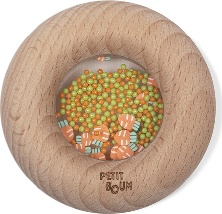 Petit Boum, Sensory Rattle, Carrots
