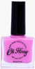 Oh Flossy, Lakier do paznokci Kremowy Róż, 12 ml, bio brokat, roślinna formuła CREAM PINK