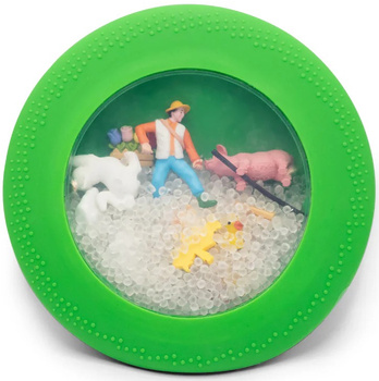 Jellystone, Sensoryczny dysk z figurkami A-Ku-Ku! Peekaboo, motyw Farma